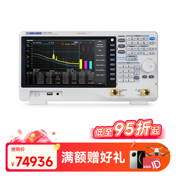 SVA1075X 频谱&矢量网络分析仪